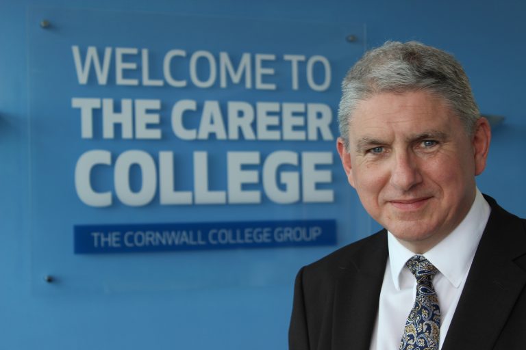 A photo of John Evans Principal & Chief Executive of The Cornwall College Group