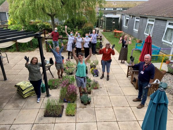 Cornwall Care, Eden Project and Cornwall College team up to makeover care home gardens