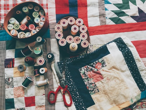 Crazy Patchwork Cards – Sewing Workshop