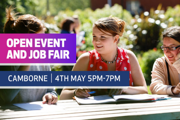 Open Event and Job Fair at Camborne campus