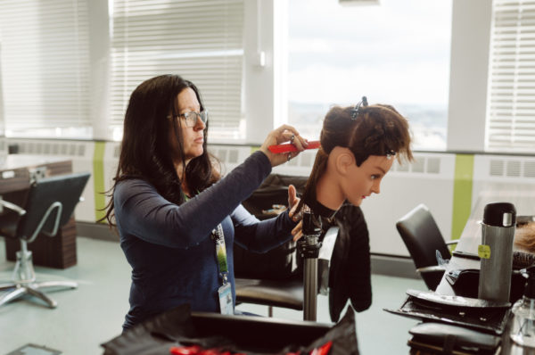 Hair and Barbering Student