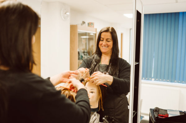 Hair and Barbering Student