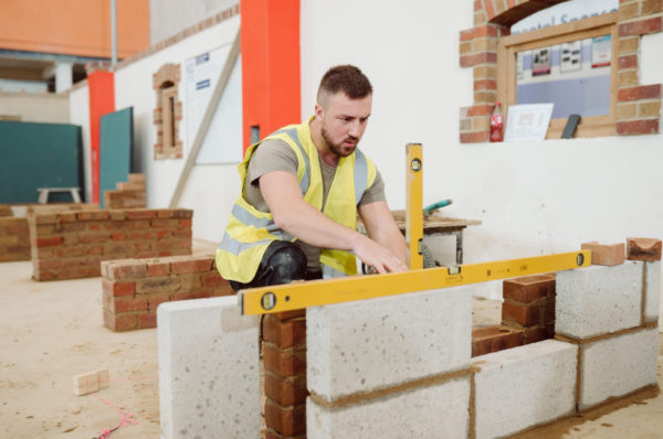 Bricklaying Students