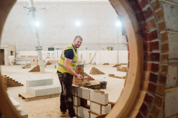 Bricklaying Students