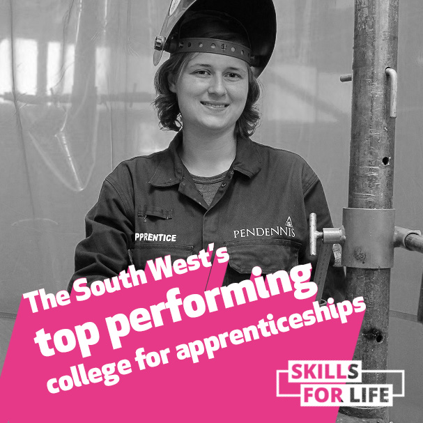 The South West's top performing college for apprenticeships