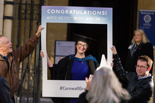 Graduation at Cornwall College - November 10th 2023
