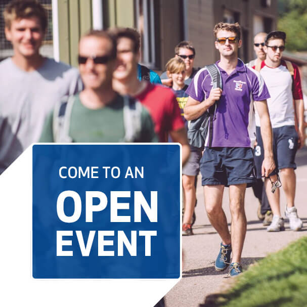 Come to an Open Event at Bicton College