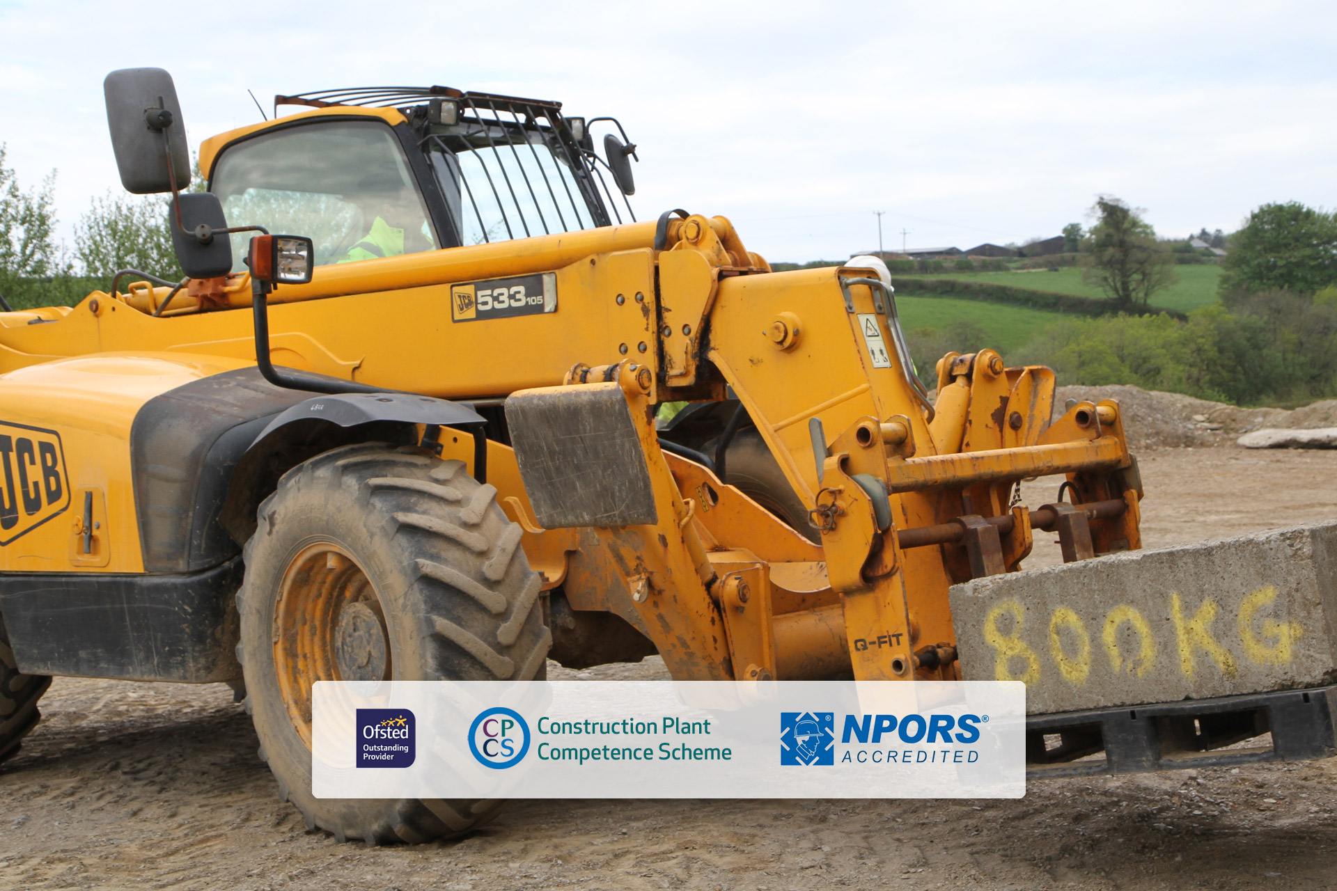 NPORS Telescopic Handler Training in Cornwall