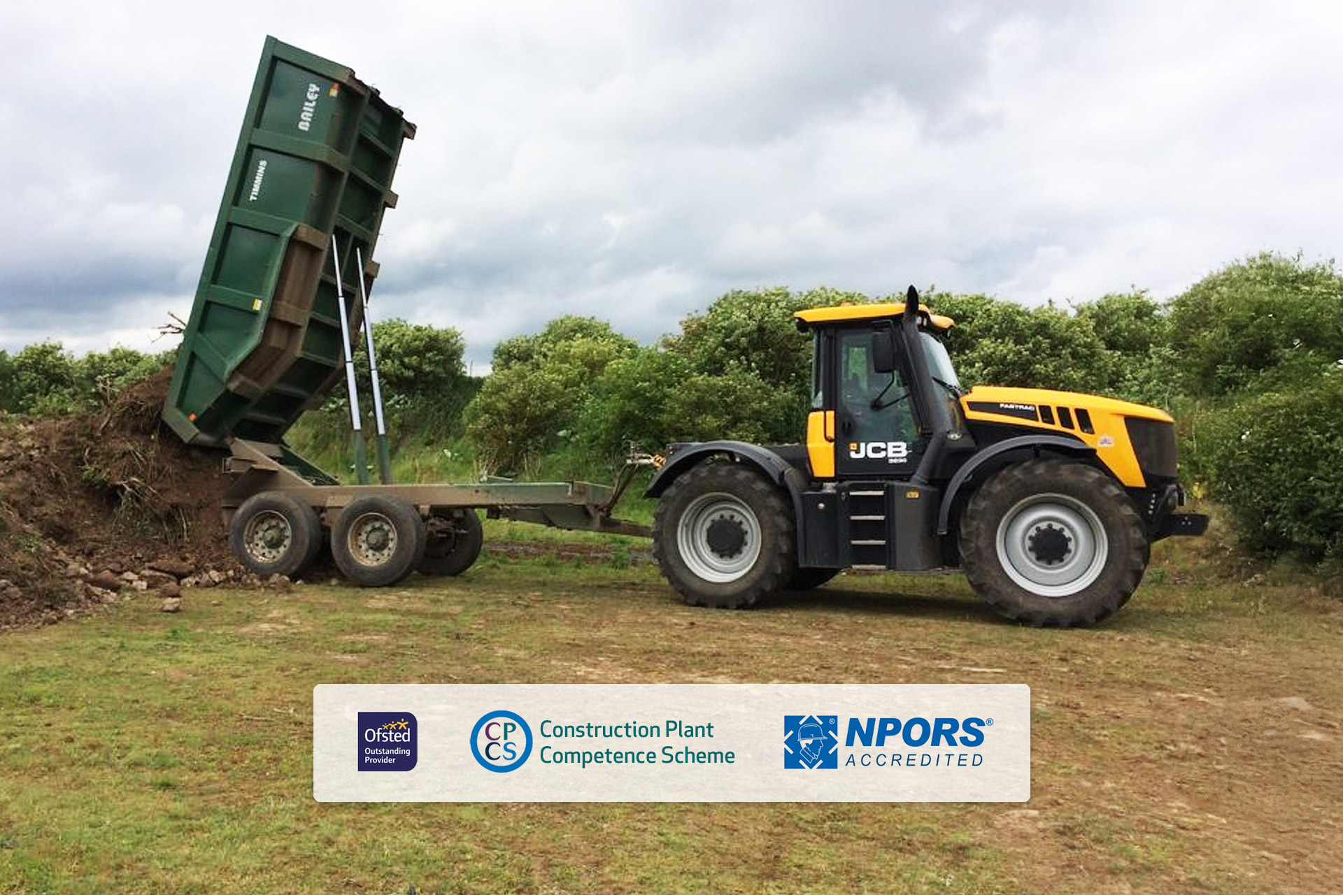 CPCS & NPORS Tractor Training in Cornwall