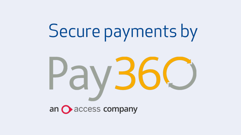 Secure payments by Pay360
