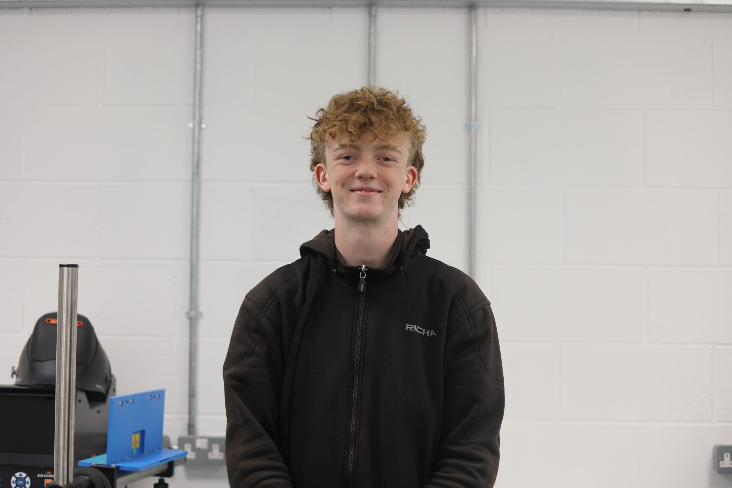 Arlen Hunt, T Level student